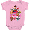 paw patrol birthday girl brother Baby Bodysuit