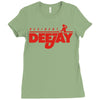 resident dj Ladies Fitted T-Shirt