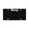 derp License Plate