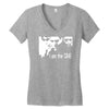 the matrix Women's V-Neck T-Shirt