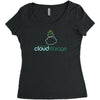 lakitu's cloud storage Women's Triblend Scoop T-shirt