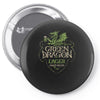 green dragon lager Pin-back button
