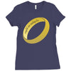 made in mordor Ladies Fitted T-Shirt