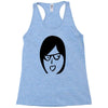 crazy girl Racerback Tank