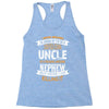 Super Cool Uncle Of A Freaking Awesome Nephew Racerback Tank