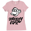 monkey man Ladies Fitted T-Shirt