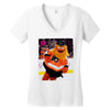 gritty Women's V-Neck T-Shirt