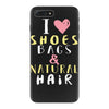 shoes bags natural hair iPhone 7 Plus Case