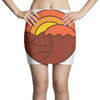 sunset circle Mini Skirts