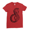 tribal cobra Ladies Fitted T-Shirt