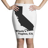 Whale's Vagina CA Pencil Skirts