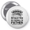 Fishing Father Pin-back button