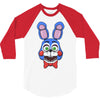 bonnie five night at freddy's 3/4 Sleeve Shirt