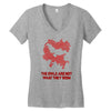 the owls Women's V-Neck T-Shirt