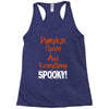 pumpkin spice and everything spooky Racerback Tank