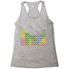 canadian periodic table Racerback Tank