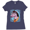 unicorn nerd graphic Ladies Fitted T-Shirt