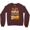 My Wife Is Super Awesome Her Husband Crewneck Sweatshirt