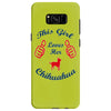 this girl love her chihuahua Samsung Galaxy S8