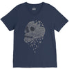 skull triangle V-Neck Tee
