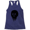 trickle skull Racerback Tank