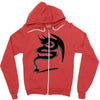 spooky kitties 2 Zipper Hoodie