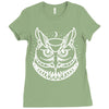 owl Ladies Fitted T-Shirt