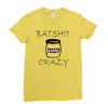 batshit crazy mini Ladies Fitted T-Shirt