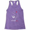 pregnant rex Racerback Tank
