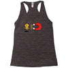 khaki chick magnet Racerback Tank