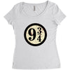 Harry Potter Plataforma Women's Triblend Scoop T-shirt