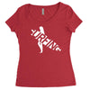 mens surfing Women's Triblend Scoop T-shirt