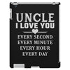 I Love You Uncle iPad 3 and 4 Case