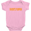 favorite pumpkin Baby Bodysuit