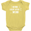 i before e except after c Baby Onesie