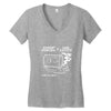 lab safety Women's V-Neck T-Shirt