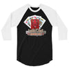 lucky devil gambling cards 3/4 Sleeve Shirt