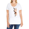 come here Ladies Curvy T-Shirt