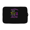 sometimes you have to throw on the hat! Laptop sleeve