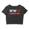 world war 3 Crop Top