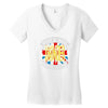 hear rock city Women's V-Neck T-Shirt