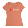 movie t shirt inspired by the film   the fly movie Women's Triblend Scoop T-shirt