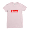 techno hypebeast Ladies Fitted T-Shirt