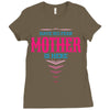 Have No Fear Mother Is Here Ladies Fitted T-Shirt