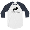 the coolest wolf moment ever 3/4 Sleeve Shirt