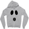 boo face Zipper Hoodie