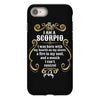 i am a scorpio iPhone 8