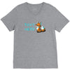 foxy nerd V-Neck Tee