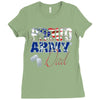 proud army dad Ladies Fitted T-Shirt