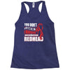 you dont scare me i married a redhead Racerback Tank